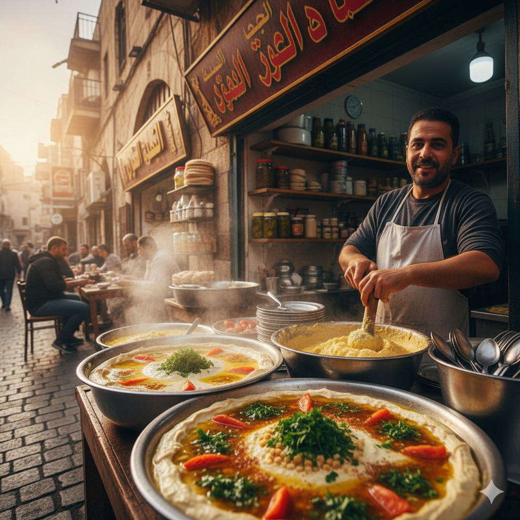 محلات الفول والمسبحة